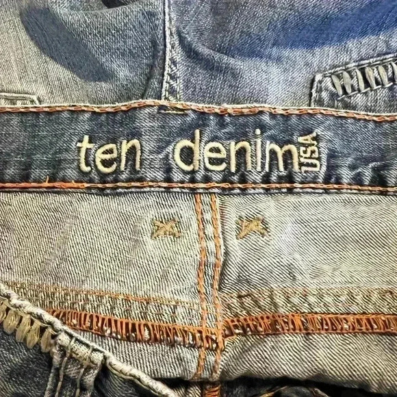Ten Denim USA Men’s Button Fly Jeans P20 - Picture 5 of 8